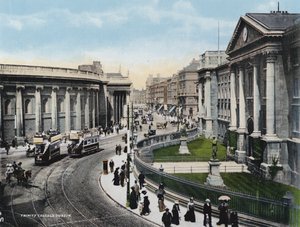 Trinity College, Dublín (foto a color)