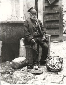 Un vendedor de pescado, de 