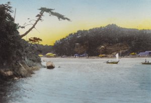 Japón, c.1912: Estrecho de Ondo, Aki