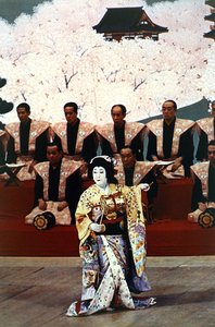 Obra de teatro Kabuki japonesa de Photographer Japanese