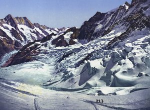 Ferrocarril de la Jungfrau, en la estación de Eismeer (foto) de Photographer Swiss