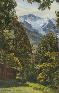 Wengen, Suiza (foto en color) de Photographer Swiss