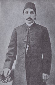 Abdul Hamid II, Sultán del Imperio Otomano, derrocado por los Jóvenes Turcos en 1909 de Photographer Turkish