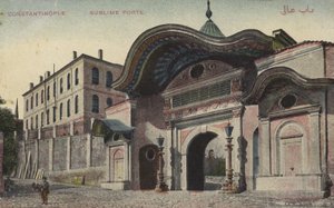 Sublime Puerta, Constantinopla de Photographer Turkish