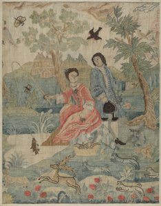 Bordado de Petit Point, c. 1937 de Phyllis Dorr