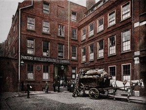 Casa del Dr. Johnson, Ciudad de Londres, c1900 1911 de Pictorial Agency