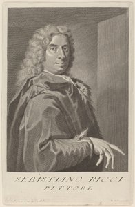 Sebastiano Ricci de Pier Antonio Pazzi after Giovanni Domenico Campiglia