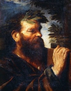 Cabeza de un sabio de Pier Francesco Mola
