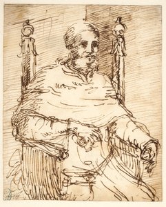 Retrato del Papa Julio II, después de Rafael
