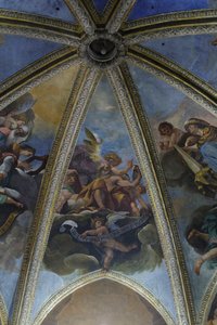 Fresco que representa al profeta Isaías, c.1626 (fresco) de Pier Francesco Morazzone