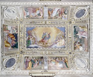Escenas de la vida de la Virgen María y la Asunción, c.1600-25 de Pier Francesco Morazzone