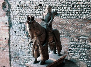 Estatua ecuestre de Cangrande I della Scala de Blaise Nicolas Le Sueur