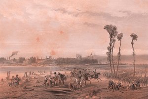 Encuentro de los emperadores de Francia y Austria en Villafranca di Verona de Blaise Nicolas Le Sueur