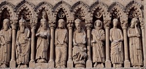 Friso con personajes del Antiguo Testamento de Blaise Nicolas Le Sueur