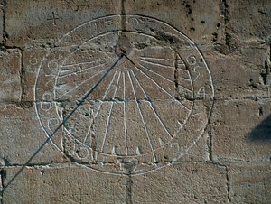 Reloj de sol (detalle) de Blaise Nicolas Le Sueur