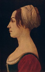 Mujer en verde y carmesí, siglo XV 1906 de Piero del Pollaiolo