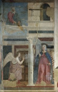 Anunciación - Fresco, c.1455