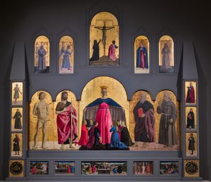 Políptico de la Misericordia es una obra de Piero della Francesca