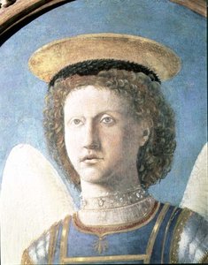 San Miguel (detalle) de Piero della Francesca