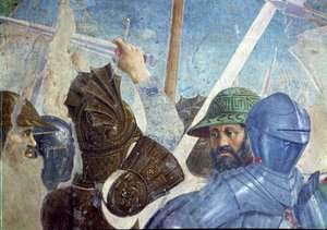 La Leyenda de la Vera Cruz, la Batalla de Heraclio y Cosroes (detalle)