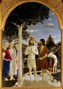 El bautismo de Cristo de Piero della Francesca