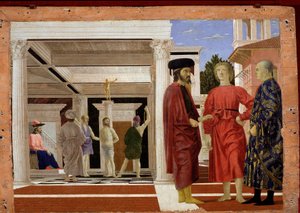 La flagelación de Cristo, 1444-50