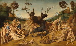 Las desgracias de Sileno de Piero di Cosimo