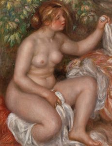 despues del baño de Pierre-Auguste Renoir