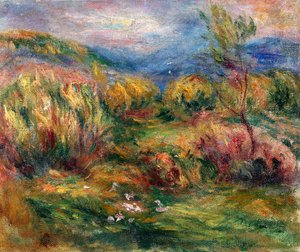 Paisaje cerca de Cagnes-sur-Mer