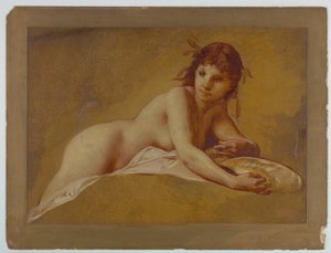 Dibujo (Francia), finales del siglo XIX de Pierre-Victor Galland