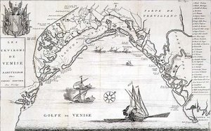 Los alrededores de Venecia de Pierre  Mortier
