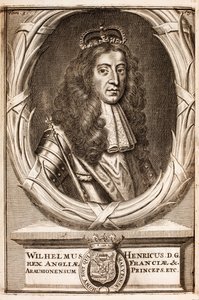 Rey Guillermo III (1650-1702) de Pierre  Mortier