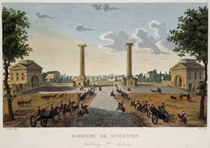 Barreras de Vincennes por Courvoisier de Pierre (after) Courvoisier