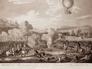 Batalla de Fleurus de Pierre Adrien (after) Le Beau