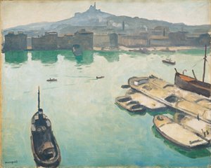 Puerto de Marsella, 1916 de Albert Marquet