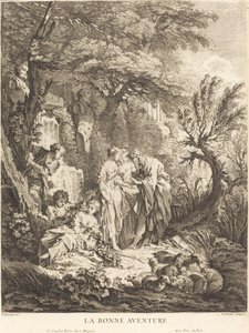 La Buena Aventura, 1738 de Pierre Alexandre Aveline