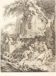 La Fuente del Amor, 1738 de Pierre Alexandre Aveline