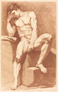 Academia de Pierre Alexandre Aveline after Edme Bouchardon