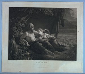 Rut y Booz de Pierre Alexandre Tardieu