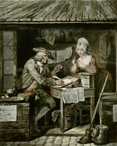 El escribano público de Pierre Alexandre Wille
