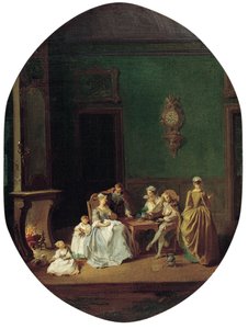 Invierno de la serie Las Cuatro Estaciones de Pierre Antoine Quillard
