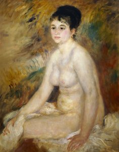 Después del baño de Pierre Auguste Renoir