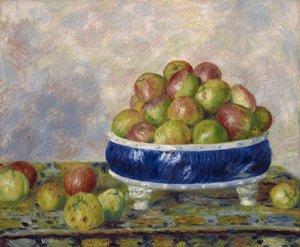 Manzanas en un plato, 1883