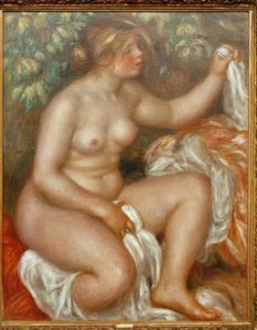 Después del baño de Pierre Auguste Renoir