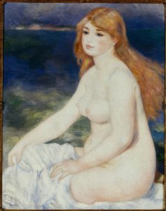 Bañista rubia de Pierre Auguste Renoir