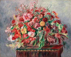 Cesta de Flores de Pierre Auguste Renoir