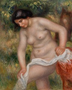 Bañista secándose (Baigneuse s