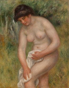Bañista secándose (Baigneuse s