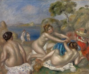 Bañistas Jugando con un Cangrejo, c.1897