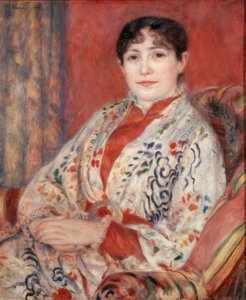 Retrato de Madame Leriaux de Pierre Auguste Renoir